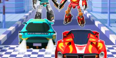 Car Robot Transform Fight