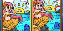 Mermaids: Spot The Differences